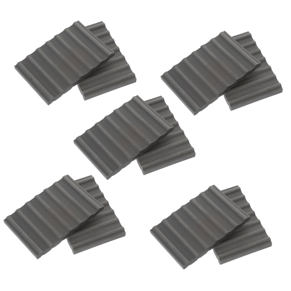 Kisangel 10pcs Miniature Bricks for Realistic Simulation Wall Bricks for Garden Bonsai and Dollhouse Decor for Crafting and Model Building