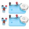 2pcs Electric Bell Experiment Kit Physics Circuit Experiment Teaching Equipment Model Kit Electromagnet Basic Electricity Discovery Circuit for School Science Projects view 1