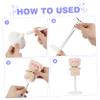 Abaodam 4pcs Doll Holders Display Stands for Dolls Sturdy Material for Showcasing Figures and Toys Shelves Tables view 3