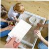 HOMSFOU 3pcs Miniature Brick Mold Model Sand Brick Mould DIY Table Molding Tool Random Color view 3