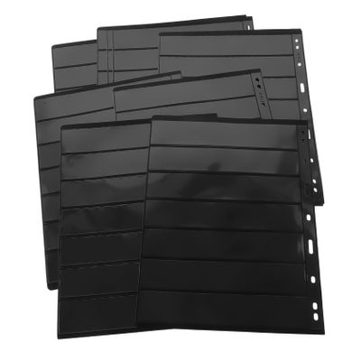 Uonlytech 10sheets Stamp Album Supplement Pages Holder for Postal Stamps and Collectibles