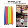 Abaodam 5PCS Relay Sticks for School Sports Competition Anti-Skid Plastic Running Race Sticks Outdoor Sports Supplies for Relay Races and Athletics Training view 3
