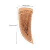 GLEAVI Taoist Divination Cups Crescent-Shaped Sacred Gua Tools for Dowsing Spiritual Desk Ornament Authentic Chinese Woodcraft for Home and Office Decor view 2