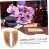 GLEAVI Taoist Divination Cups Crescent-Shaped Sacred Gua Tools for Dowsing Spiritual Desk Ornament Authentic Chinese Woodcraft for Home and Office Decor view 3