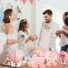 12Pcs Rose Gold Floral Baby Shower Decorations, 3D Honeycomb Centerpieces for Girls Gender Reveal Party, Elegant It's a Girl Pregnancy Announcement Table Topper, Newborn Celebration Party Supplies view 3