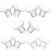 10PCS Flange Insert 13/15/17/19/21mm*2PCS Compatible with Momcozy M5/M6/M9/S12 Pro/S9 Pro/V1 Pro/V2 pro, Spectra/Medela/Elvie/NCVI/TSRETE/eufy/Lansinoh/Paruu/MomMed Breast Pump 24mm Shields/Flanges view 1
