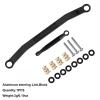 RC Upgrade Accessories for Axial for SCX24 90081 RC Crawler Upgrade Parts Aluminum Alloy Material CNC Front Steering Linkage Rods Set(Black) view 2