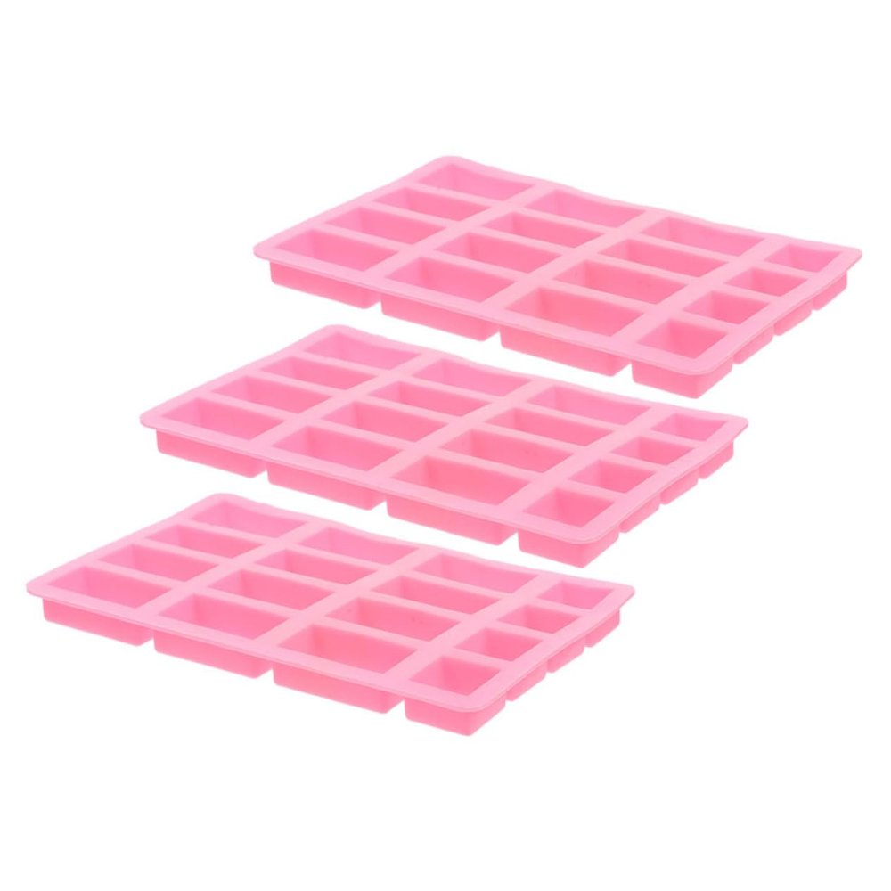 DOITOOL 3pcs Brick Mold for Miniature Building DIY Materials for Miniature Bricks Random Color