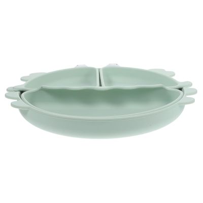 GLEAVI Silicone Crab Bowl Food-grade Silicone Feeding Dish for Toddlers Easy to Clean Dishwasher Safe Fun Cartoon Design for Meals and Snacks