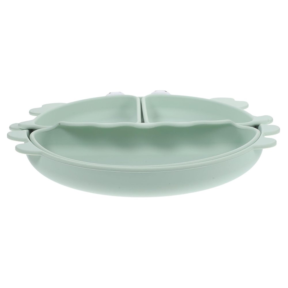GLEAVI Silicone Crab Bowl Food-grade Silicone Feeding Dish for Toddlers Easy to Clean Dishwasher Safe Fun Cartoon Design for Meals and Snacks