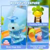 2026 Upgraded Play Sink with Running Water, Toddler Water Table with Automatic Water Cycle System, Water Table for Toddlers Fishing Kitchen, Role-Play Sand Water Table for Kids Ages 4-8 Kids Gift Toy view 4
