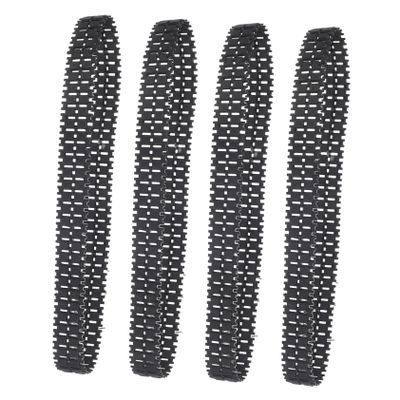 Kisangel DIY Tank Remote Control Robot 4pcs for Robo Toy Tank Track Wheel Replacement