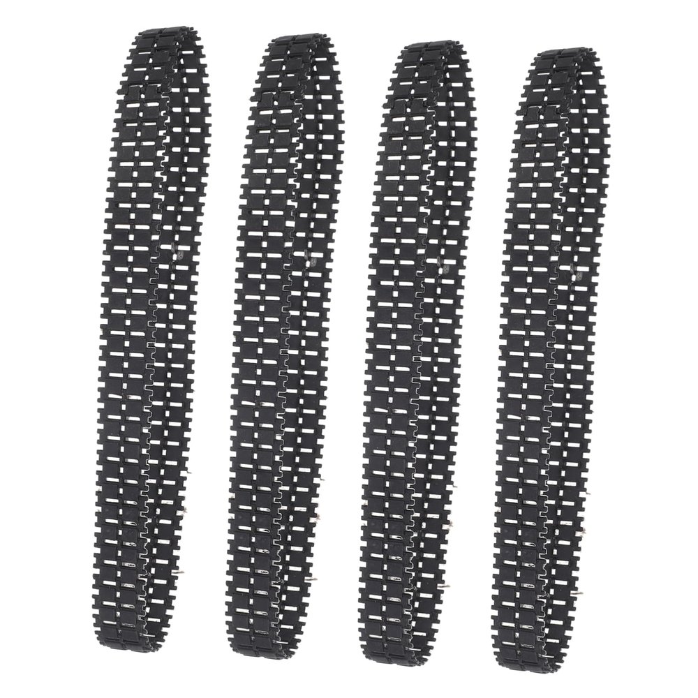Kisangel DIY Tank Remote Control Robot 4pcs for Robo Toy Tank Track Wheel Replacement