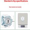 25PCS Monte Carlo Casino Poker Chips Set, 14g Clay Poker Chips with Metal Core for Texas Hold'em, Blackjack, and Card Games, Includes Aluminum Case view 2