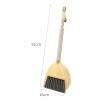 LLTCMAOYI Children's Early Education Kindergarten Broom Toys, Children Play House Broom Props,Yellow view 2