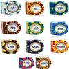 330 Pcs 14g Poker Chips Set, Clay Iron Core Monte Carlo Poker Chips for Texas Hold'em, Blackjack, & Gambling Games view 1