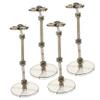 GALPADA 4pcs Plastic Model Stand Figure Toys Desktop Display Rack Doll Stand Manual Support Figure Accessory view 1