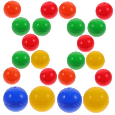 SUPVOX 20pcs Colorful Activity Lottery Lightweight Hollow Game for Raffles Parties Events Safe Entertainment Props for Fun Activities