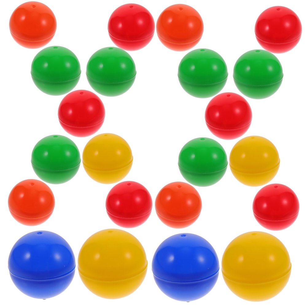 SUPVOX 20pcs Colorful Activity Lottery Lightweight Hollow Game for Raffles Parties Events Safe Entertainment Props for Fun Activities