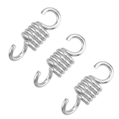 Abaodam 3pcs Metal Swing Spring Kit Heavy Duty Replacement for Swing Chair Hammock Porch