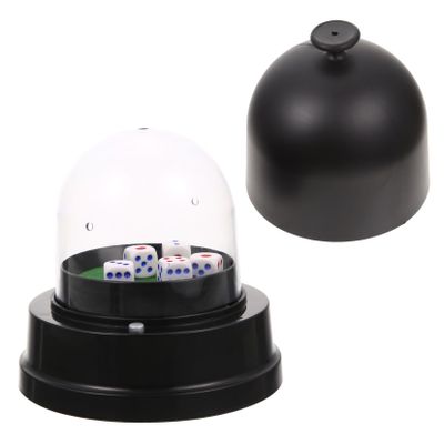Yardwe 1set Dice Cup Game Props Electric Dice Box Bar Cup Automatic Roller for Parties Games