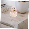 ABOOFAN 3pcs Solid Wood Doll Stand Base Doll Support Stand Display Holder for Diy view 3