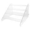 ABOOFAN Acrylic Display Stand for Desserts Figures Sturdy Organizer for Home Decor Makeup and Doll Collection Reusable Acrylic Design view 1