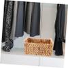 ABOOFAN Hyacinth Woven Storage Basket Multi-use Desktop Organizer for Home Elegant and Practical Sundries Container for Toys Books and Snacks Adds Warmth to Any Room view 2