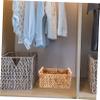 ABOOFAN Hyacinth Woven Storage Basket Multi-use Desktop Organizer for Home Elegant and Practical Sundries Container for Toys Books and Snacks Adds Warmth to Any Room view 4