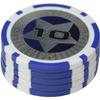 25PCS Professional Casino Poker Chips Set, ABS Clay with Iron Plate, Texas Hold'em, Blackjack, Baccarat Game Chips for Poker Night, Party, and Tournaments view 1