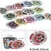 25PCS Professional Casino Poker Chips Set, ABS Clay with Iron Plate, Texas Hold'em, Blackjack, Baccarat Game Chips for Poker Night, Party, and Tournaments view 3
