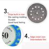 50 PCS Poker Chips Set, 14g Monaco Casino Clay Chips for Texas Hold'em & Blackjack with Acrylic Storage Case  $1000 Denomination view 4