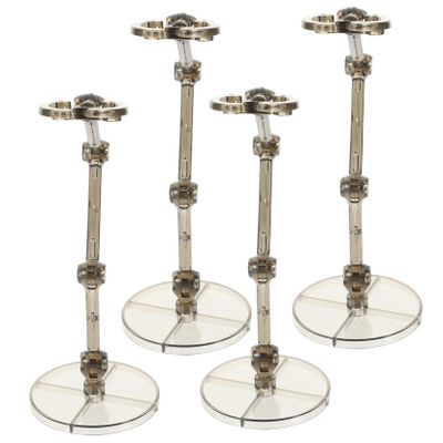 SUPVOX 4pcs Figure Display Stand Action Figures Stands Desktop Display Rack Plastic Model