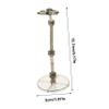 SUPVOX 4pcs Figure Display Stand Action Figures Stands Desktop Display Rack Plastic Model view 2