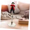 SUPVOX 4pcs Figure Display Stand Action Figures Stands Desktop Display Rack Plastic Model view 4