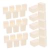 ERINGOGO Game Checker Replacement Acrylic Square White Chess Pieces Large Checker Board Game Blocks view 1