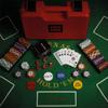 300PCS Poker Chips Set with Carrying Case, Professional Texas Hold'em & Casino Chips, Includes $1-$1000 Denominations (Color: C, Size: 14g) view 2