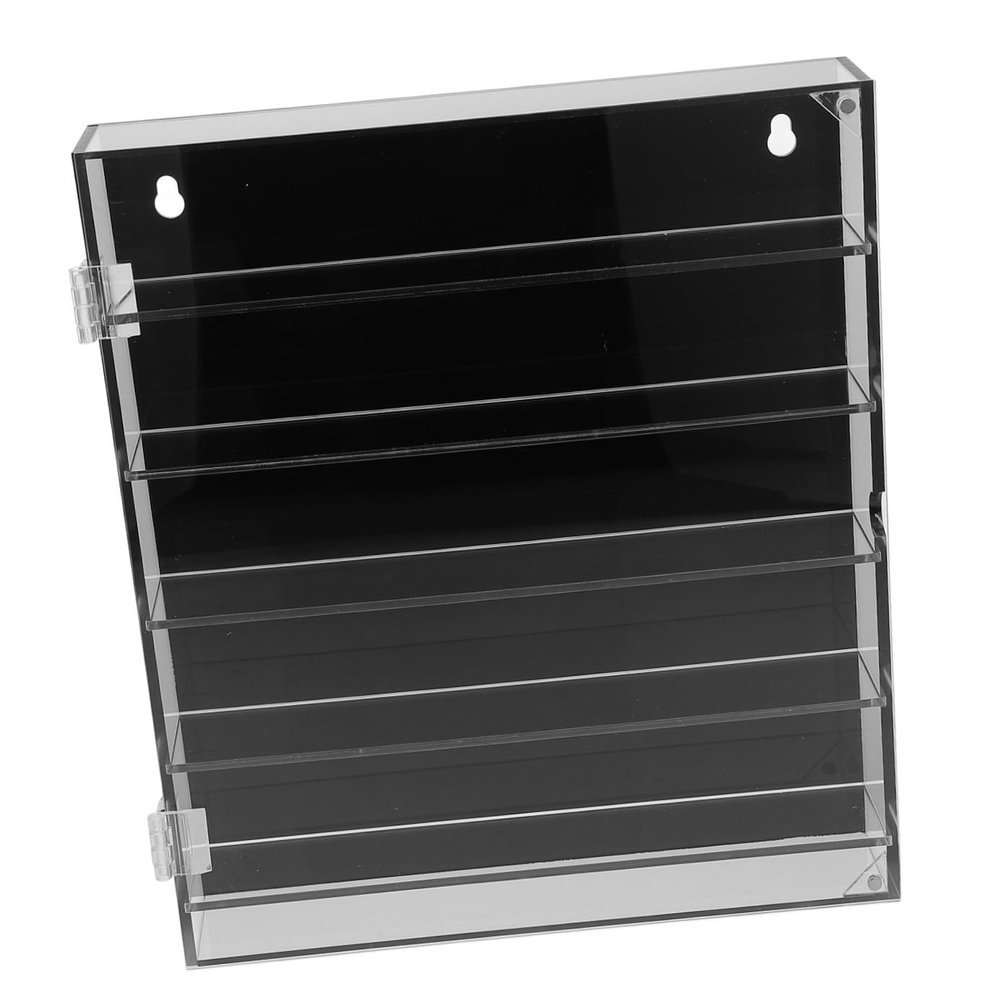 ABOOFAN Acrylic Display Case for Toy Cars Boys and Girls Toy Storage -mounted Hobby Display Cabinet Shelf Storage