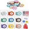 500PCS Professional Poker Chips Set with Aluminum Case, Texas Hold'em, Blackjack, and Casino-Style Poker Chips with Face Value for Gambling Games view 3