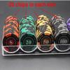100 Piece Poker Set with Casino Chips, 14g Clay Acrylic Suit, Texas Hold'em, Blackjack with Values 1-10000, Monte Carlo Style view 2