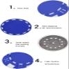 25PCS Deluxe Poker Chips Set, ABS Clay & Iron Chips for Blackjack, Texas Hold'em & Casino Games, Family & Friends Party Set (Orange) view 4