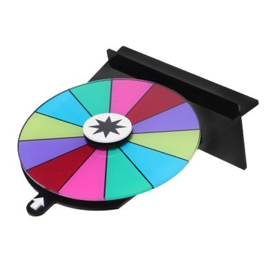 ABOOFAN Creative Prize Wheel with Stand Slot Game Wheel for Parties Classroom Activities and Home Education Fun