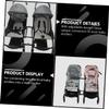 Abaodam Twin Stroller Connector Kit for Umbrella Strollers  Adjustable Lightweight Easy to Disassemble  for Outdoor Walking Twins view 2