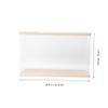 ABOOFAN Practical Display Riser Stand Display Stands for Mall Home Organizing Rack Show Shelves Acrylic Case view 3