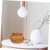 ABOOFAN Sundries Organizer Basket Rattan Woven Storage Bin Fruit Toy Basket Lid view 3