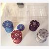 200PCS Poker Chips Set with Casino Denominations, Monte Carlo Game Chips, Shock-Resistant Poker Case, Ideal for Texas Hold'em, Blackjack & Mahjong Games view 1