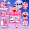 6 Pack Christmas Slime Kit - Cloud, Butter and Clear Slime,Jelly Cube Crunchy Toys with Various Slime Add-ins, Non Sticky Party Favors,Christmas Stocking Stuffers for Kids view 2