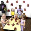 40PCS Sunday School VBS Crafts Bulk: Paper Cross Nativity Suncatchers, Jesus Religious Christian Classroom Camping Activity DIY Kits Gifts Church Decorations, Window Stained Glass Effect Art Supplies view 3