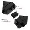 VICASKY Box 1 Electronic Device Box Transmitter Case Extra Curls Gel Metal Hose Reel Wall Mount Center Driveshaft Shaft Slash Driveshaft Giant Rubber Snake Black Plastic view 4