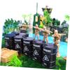 SUPVOX 130pcs Model Set Realistic for Table Play for Sand Table Simulation Creative Scenes Construction view 4